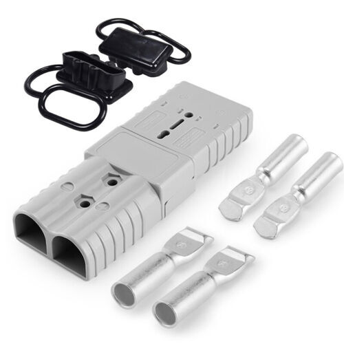 1/0 Gauge Wire Connectors 4X Battery Quick Connect Plugs - 175A Disconnect Connectors For Winch, Jumper Cables, 12-36V Battery Quick Connect/disconnect