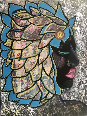 obra de arte pinturas. Título:   La Diva 