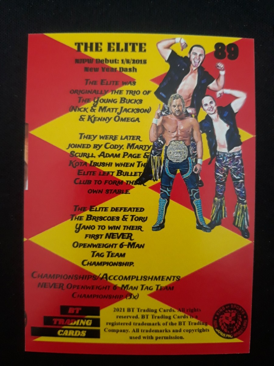 CUSTOM NJPW New Japan Pro Wrestling Trading Card 2021 The
