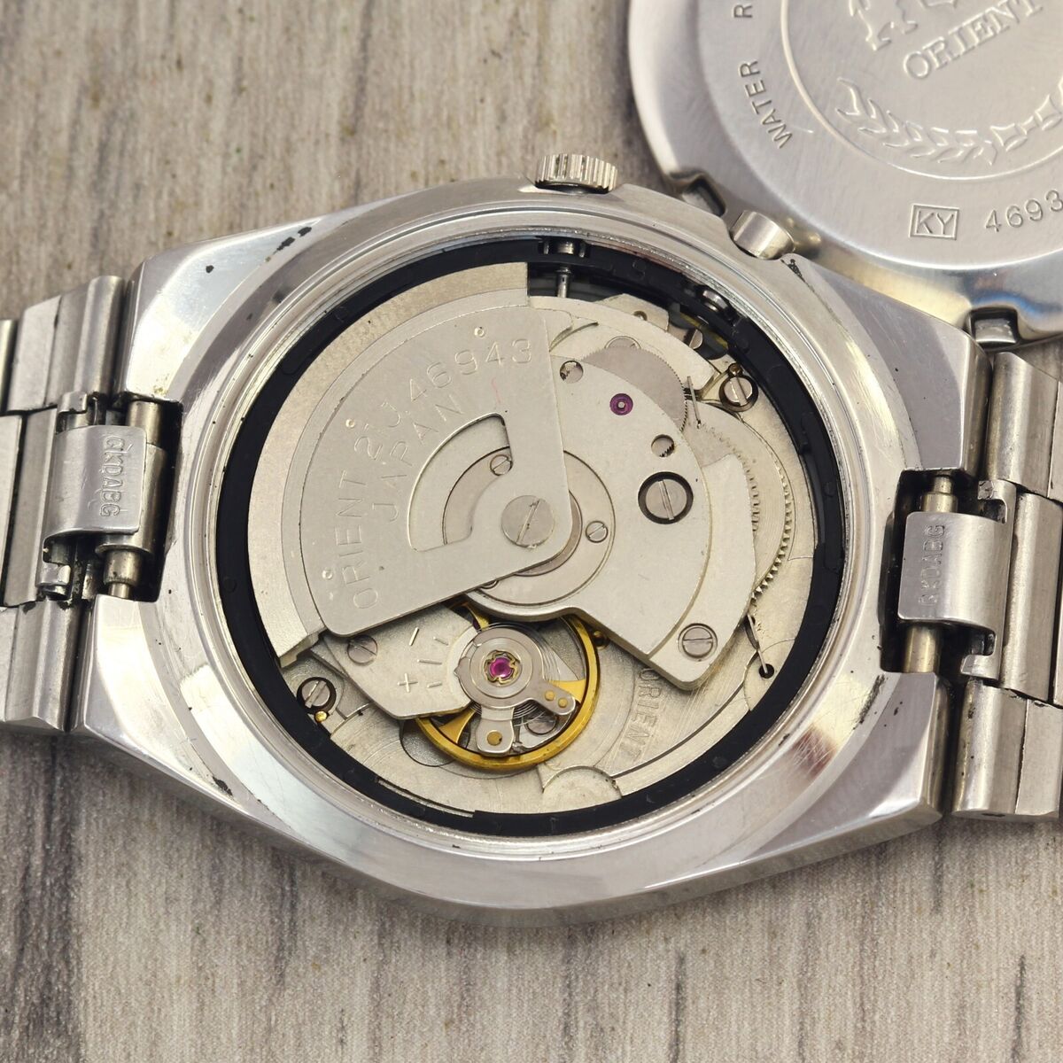 Orient 3 stars KY 469396-81 CA stainless steel automatic Orient 3 stars KY 469396-81 CA stainless steel automatic