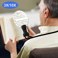 Hands Free Magnifying Glass for Reading 3X Neck Wear Magnifying Glass