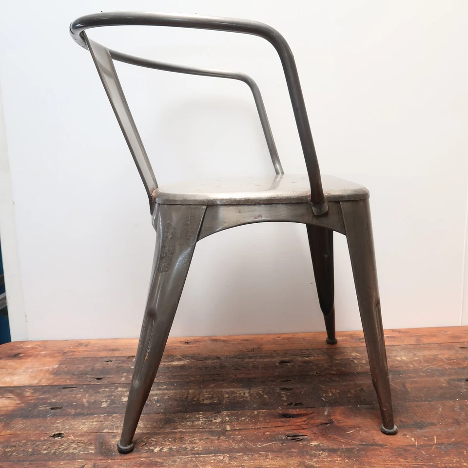 Silla de bañera Jackson de metal pulido World Market (B) Foto 4 de 4