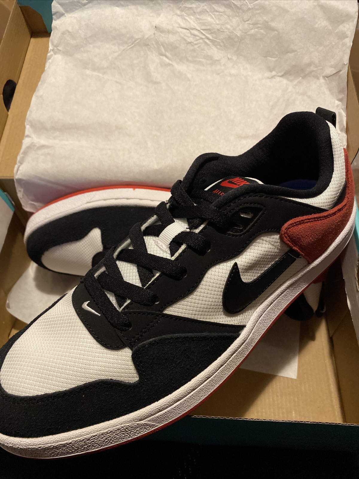 Size 11 - Nike Alleyoop SB White University Red 2020 for sale online | eBay