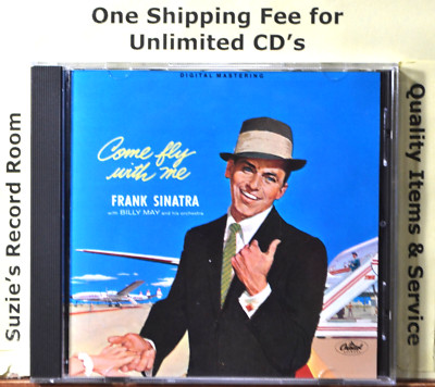 CD Frank Sinatra Come Fly with Me -Moonlight in Vermont -Blue Hawaii -Brazil