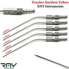 Frazier Suction Tubes ENT Medical Diagnostic Instruments Neurosurgery Instrument