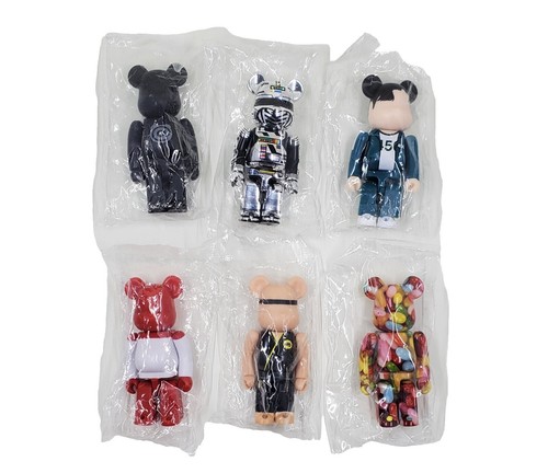 BE@RBRICK / BE@RBRICK PUSHEAD #5 GOLD 400% Water Print
