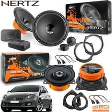 Kit 6 Casse Altoparlanti Hertz DSK165.3 DCX 100.3 Ant+Post Fiat Bravo dal 2006