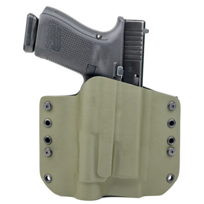 OWB Kydex Light Bearing Holster for TLR-3 - 50 Gun Models - OD GREEN