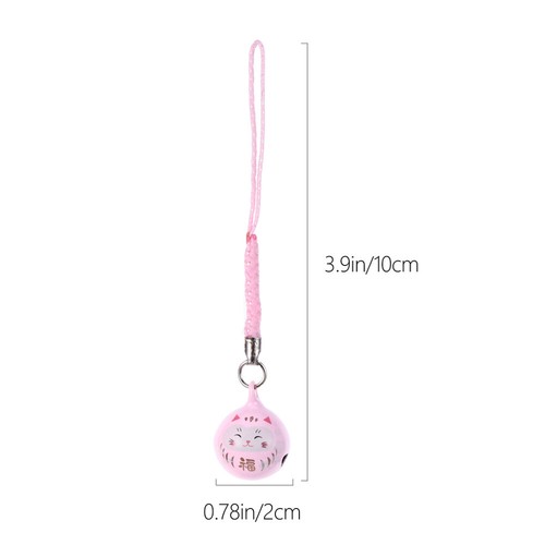 6Pcs Cat Dharma Mobile Phone Pendant Bag Hanging Decor - Zdjęcie 5 z 12