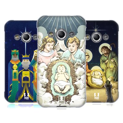 HEAD CASE DESIGNS CHRISTMAS NATIVITY SOFT GEL CASE FOR SAMSUNG PHONES 4