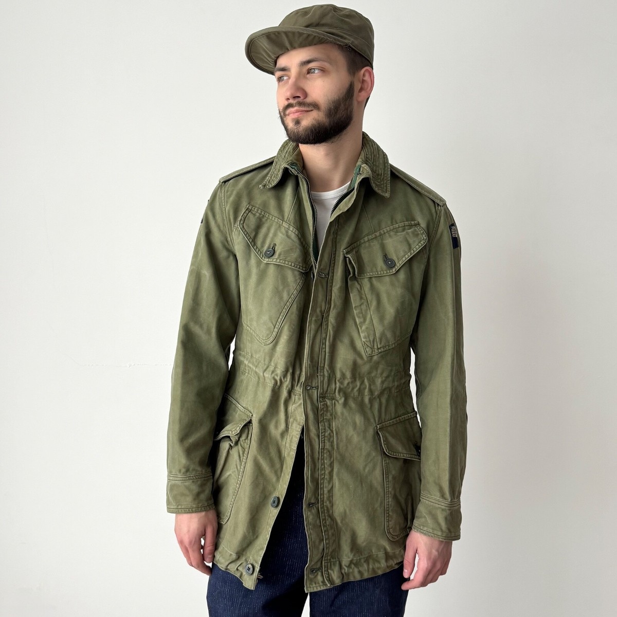 ジャケット・アウター British Army 1960 Pattern Combat Smock Original British Army 1960 Pattern Combat Smock - Size 8 in