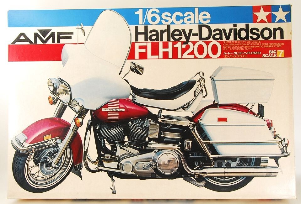 激レア　未組立　タミヤ　1/6 Harley-Davidson FLH1200 Harley Davidson Flh1200 Police Bike / Tamiya USA