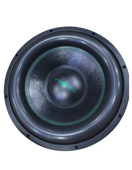 Subwoofer Ipnosis IPW 8038.2 - 15 Pouces (38 Cm), Double Bobine 2+2 Ohms, 800W RMS, Pour Installation Auto