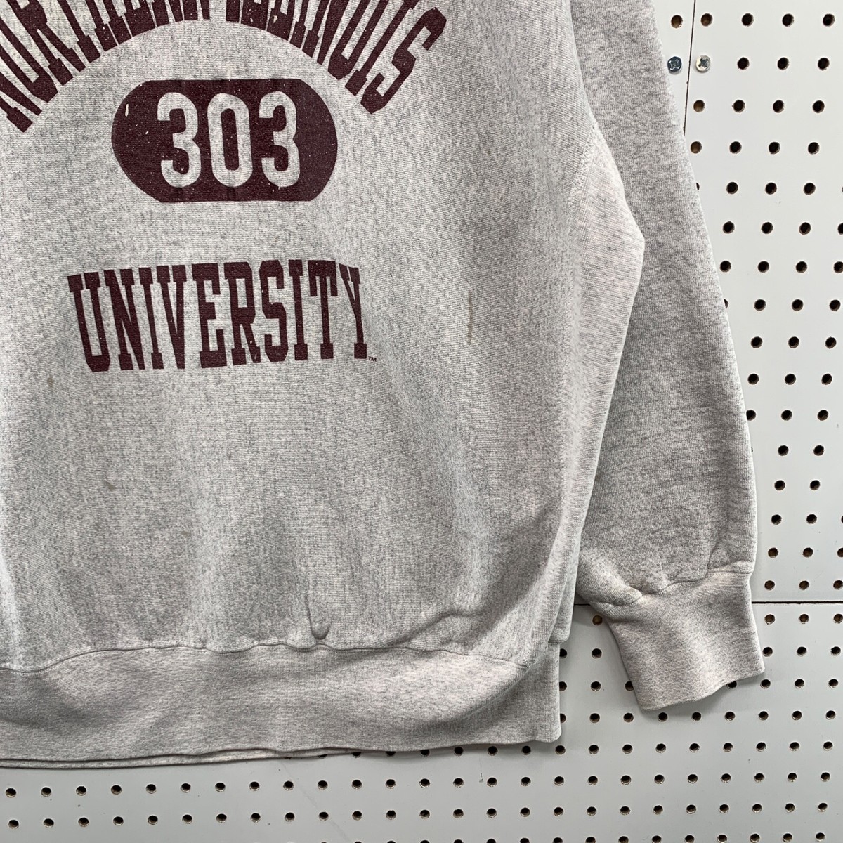Vintage 90s NIU Northern Illinois Crewneck Sweatshirt Mens 2XL 