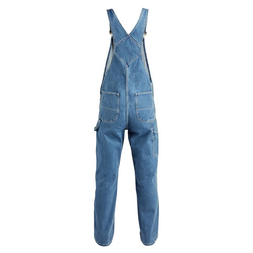 HISEA Hombres Denim Babero Mono Peto Ropa de Trabajo Pantalones Mono Mono Pantalones - Imagen 18 de 26