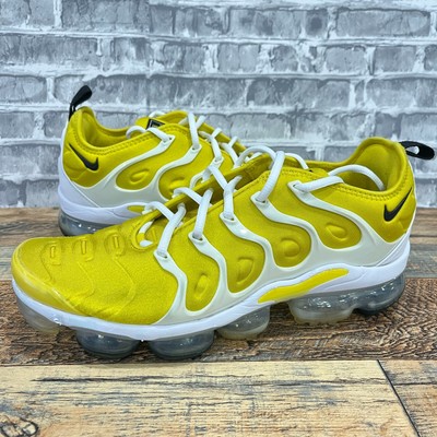 yellow vapormax no laces