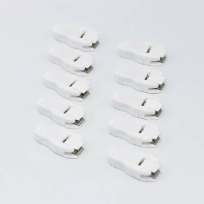 ECG EKG Electrode Alligator Clips Snap Grabber Tab Banana Needle Connector 3-4mm