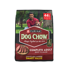 Purina Complete Adult Dry Dog Food for Adult Dogs, Kibble Beef Flavor, 44 Lb Bag 0.59 per pound