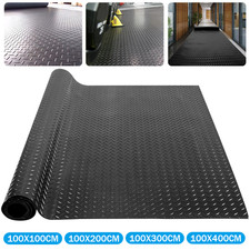 Rubber Matting Heavy Duty Flooring Garage Non Slip Industrial Work Gym Van Shed