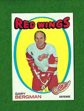 1971 72 Topps Gary Bergman Detroit Red Wings #119