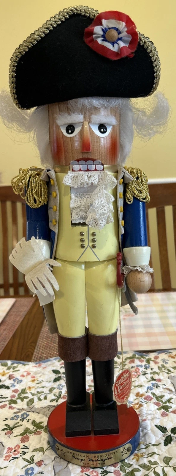 Steinbach Nutcracker George Washington #6380/12000 Signed With Box