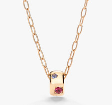 Pomellato Iconica Multi gemstone Pendants,925 Sterling Silver Pendant for her