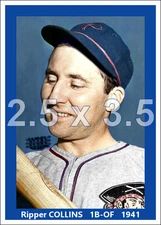 Ripper Collins - 1941 Pittsburgh Pirates - choose a style - colorized print
