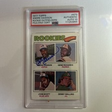 HOF ANDRE DAWSON PSA10 GEM MINT 1977 T #473 Autographed RC “The Hawk”