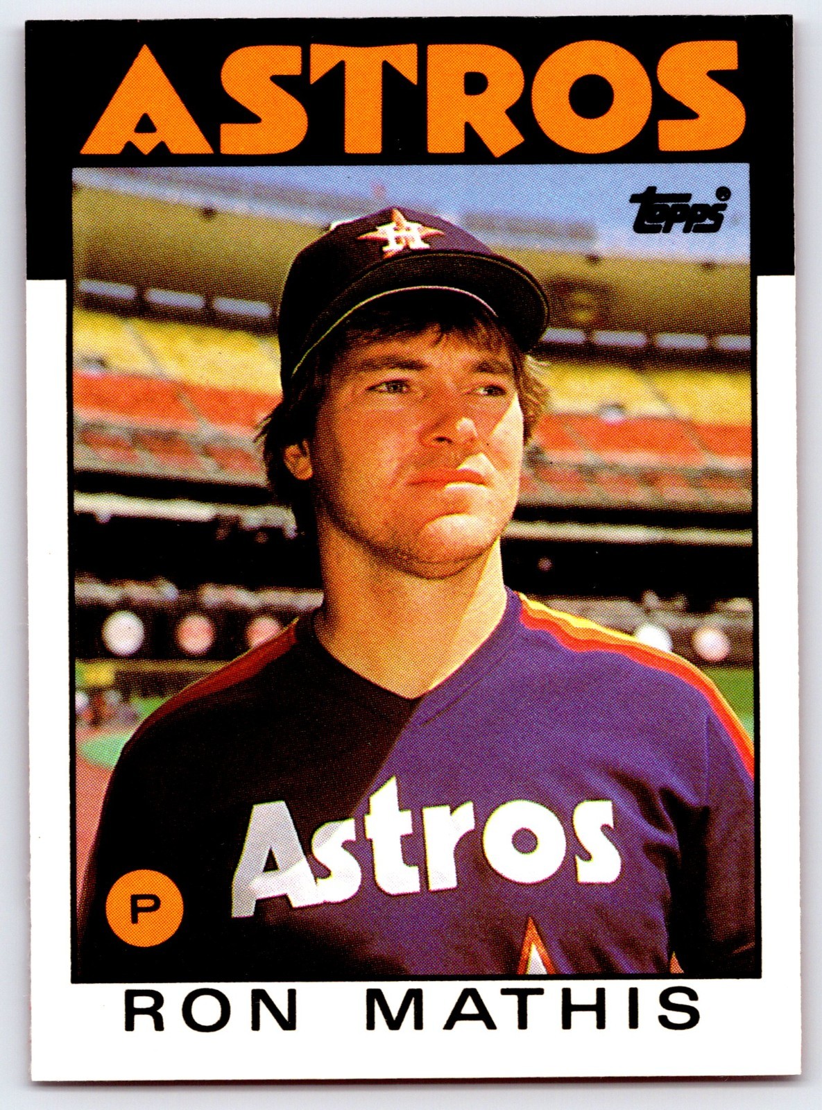 1986 Topps Tiffany - Ron Mathis #476 (RC)