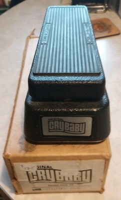 1980's Dunlop Wah Pedal With Original Box GCb- 95 Effect  Guitar 1990's