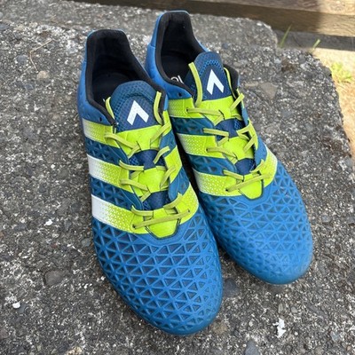 Adidas ACE 16.1 FG/AG Blue Green Size 12