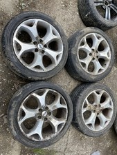 Ford C Max S Max Sport 18” 235/45/18 Snowflake Alloy Wheels Van 5x108 Titanium