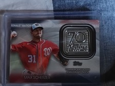 2021 Topps Update Series - Topps 70th Anniversary Manufactured Logo Patches Max