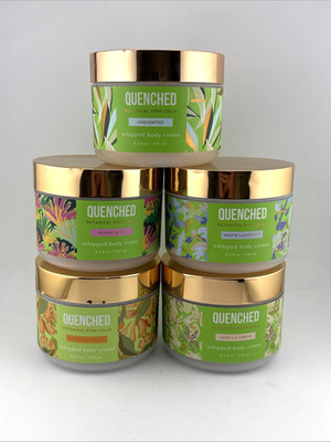 LWYA Quenched Botanical Stem Cells Whipped Body Creme 8.5oz New (Select Scent)
