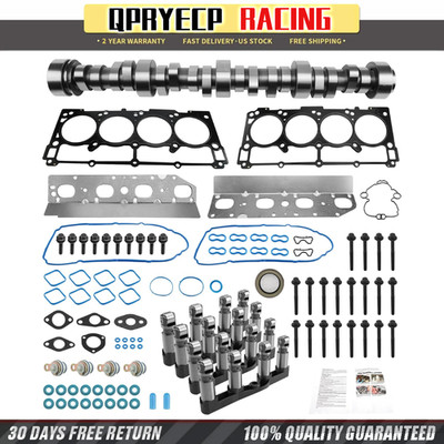 NON MDS Lifters Camshaft Head Gasket Kit for 09-19 Dodge RAM 1500 5.7L v8 HEMI