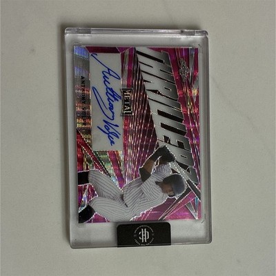 2022 Leaf Metal Thrillerz Anthony Volpe #TH-AV2 Auto Serial Numbered /5 Yankees