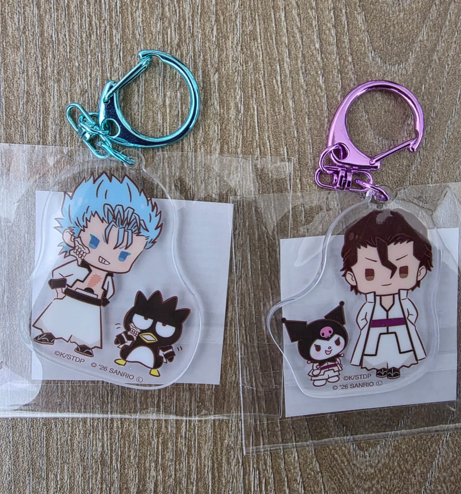 Llavero Acrílico BLEACH x Sanrio [PERSONAJE] Pop Up Store Marui