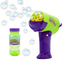Gazillion Mini Hurricane Bubble Blower   Handheld 2-in-1 Bubble Machine wi