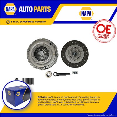Clutch Kit 3pc (Cover+Plate+Releaser) fits MINI COUNTRYMAN COOPER R60 1.6D NAPA