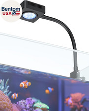 15 W LED Aquarium Light with Brilliant Blue White Red Lights for 1 to 10 Gallon