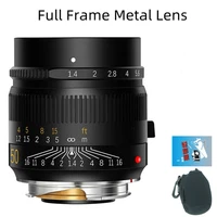 TTArtisan 50mm F1.4 Full Frame Lens For Leica M Mount M240 M5 M262 M11P Camera