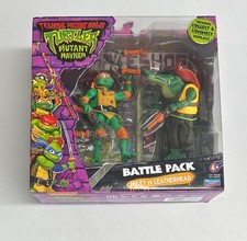 TEENAGE MUTANT NINJA TURTLES TMNT MUTANT MAYHEM BATTLE Mikey VS Leatherhead NIB