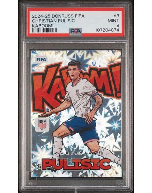 クリスチャン・プリシッチ Christian Pulisic Panini 2024-25 Obsidian Christian Pulisic Orbital ELECTRIC ETCH