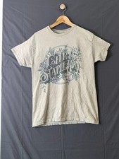 Chris Stapleton Floral Graphic T Shirt Adult Medium Tan Mineral Wash