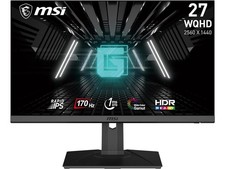 MSI 27" QHD 2K 1440P 170HZ Rapid IPS with AMD FreeSync Premium Nvidia G-Sync
