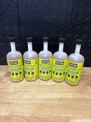 #ad Ryobi Bar And Chain Oil 24 Oz. Chainsaw Lubricant 5 Pack $32.99