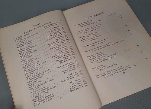 Antique THE TREASURE BOOK OF CHILDREN'S VERSE 1925 Mabel & Lilian Quiller-Couch - Foto 13 di 18