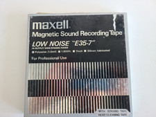 Maxell E35-7  7" Reel to Reel Tape 2  Free Shipping