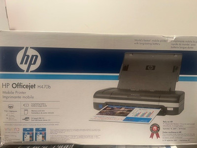 HP H470b Office Jet Mobile Printer