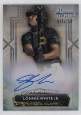 2022 Bowman Sterling Prospect Refractor 96/150 Lonnie White Jr #PA-LW Auto 0tb9